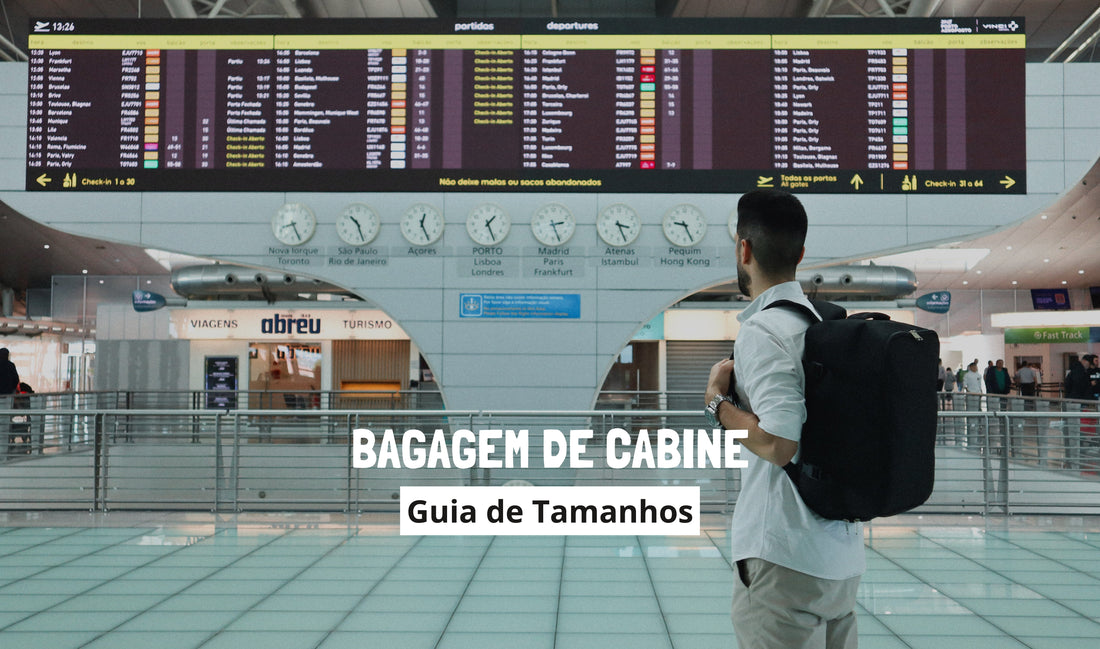 BAGAGEM DE MÃO - GUIA DE TAMANHOS ✈️🧳