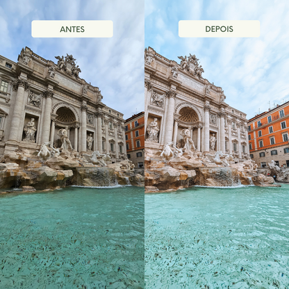 PACK 50 PRESETS EUROPA | Edição de Fotografia no Telemóvel